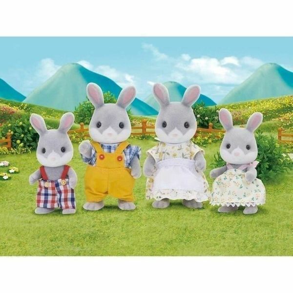 Ensemble de poupées Sylvanian Families Family Gray Rabbit Online now