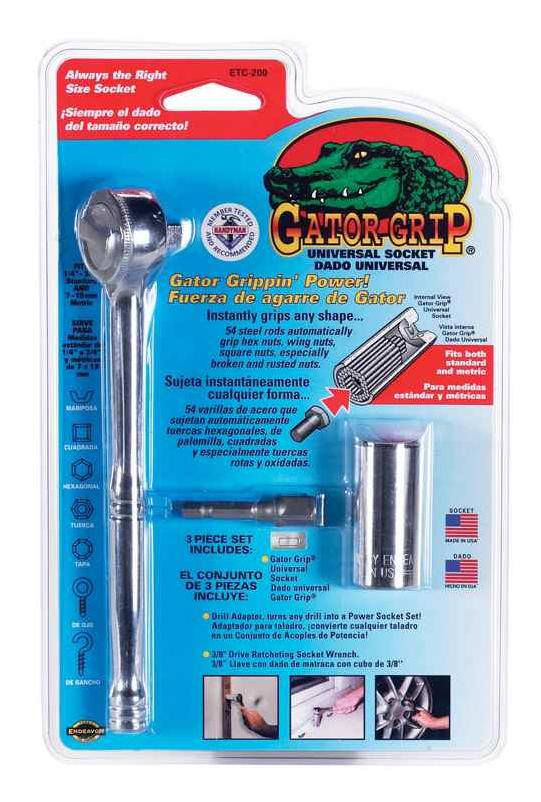 Gator Grip - Set Med Universalhylsor (Se Video) Online Sale