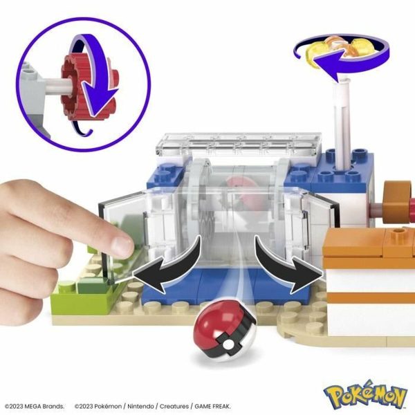 Kit de construction Pokémon Mega Construx - Forest Pokémon Center 648 Pièces Supply