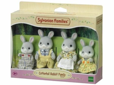 Ensemble de poupées Sylvanian Families Family Gray Rabbit Online now