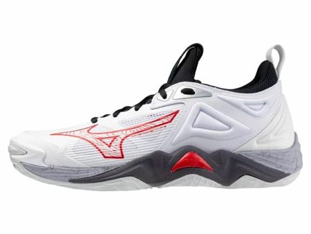 Chaussures de Sport pour Homme Mizuno Wave Momentum 3 Blanc Volleyball Cheap