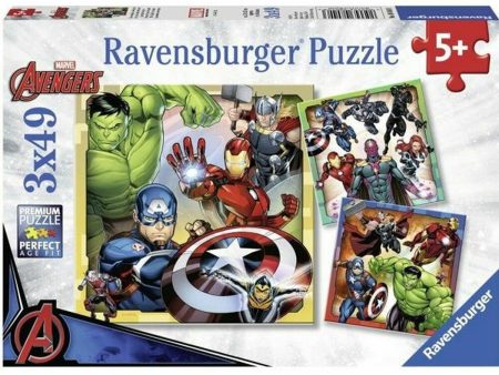 Puzzle Ravensburger The Powerful Avengers For Discount